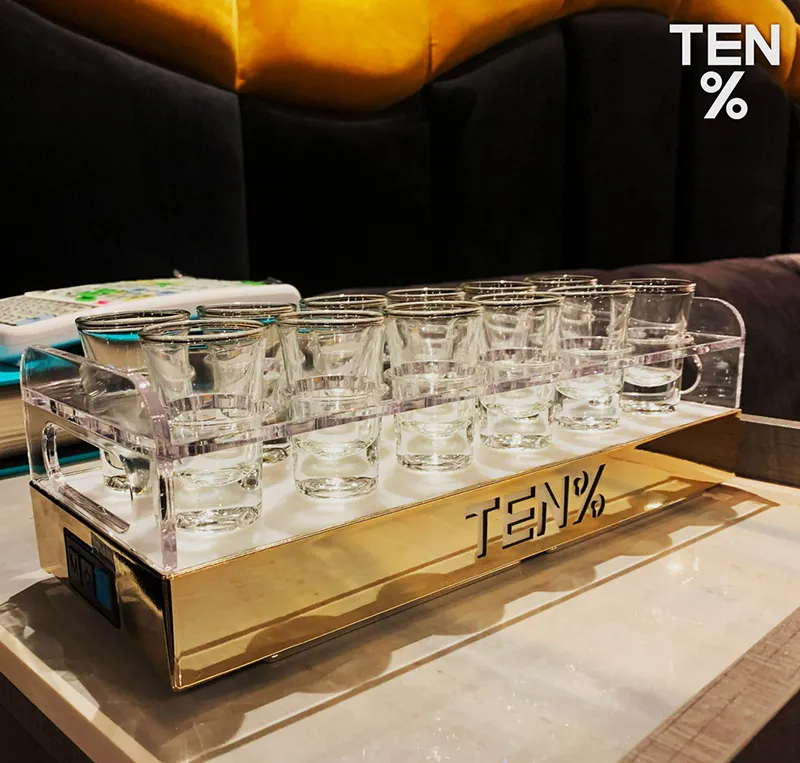 TEN% room interior